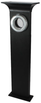 Modern Solar Garden Lamp 64.5 cm Aluminium Duo Color warm white and cool white adjustable