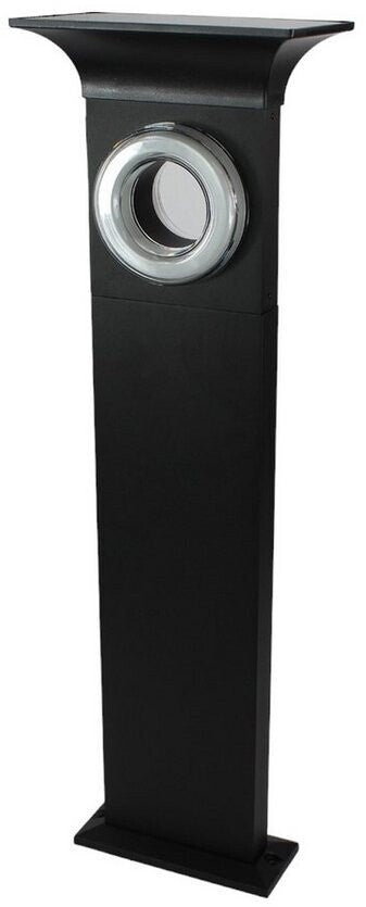 Modern Solar Garden Lamp 64.5 cm Aluminium Duo Color warm white and cool white adjustable